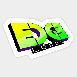 Edge Lords Sticker